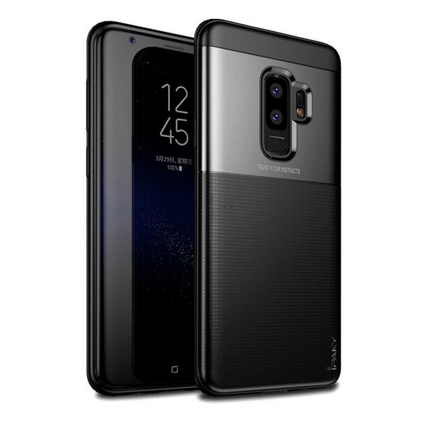 

Накладка для Samsung Galaxy G965 S9 + iPaky Elegant Grid Design TPU Hybrid Case Black, Samsung Galaxy G965 S9 + iPaky Elegant Grid Design TPU Hybrid Case