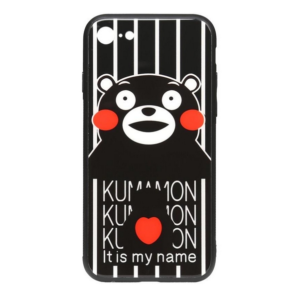 

Накладка для iPhone 7/iPhone 8 TOTO Cartoon Print Glass Case Kumamon, iPhone 7/iPhone 8 TOTO Cartoon Print Glass Case