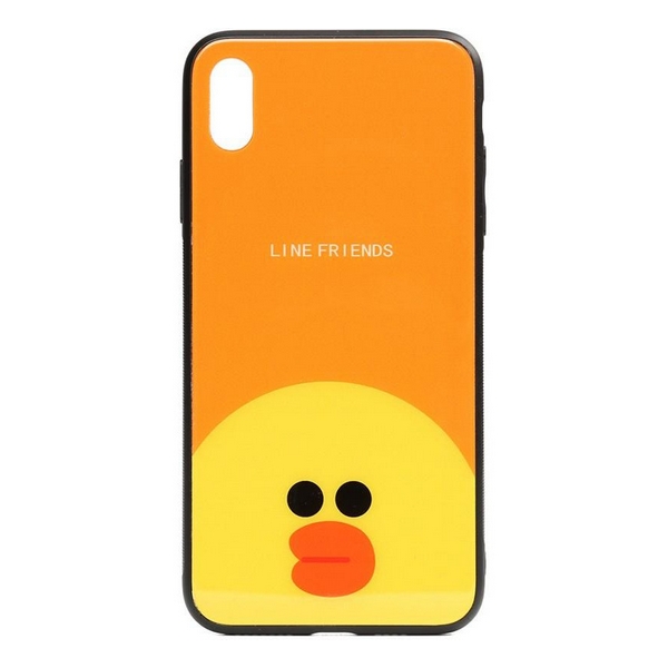 

Накладка для iPhone XS Max TOTO Cartoon Print Glass Case Line friends Sally, iPhone XS Max TOTO Cartoon Print Glass Case