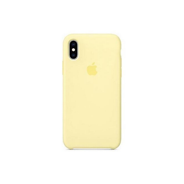 

Накладка для iPhone X/iPhone XS TOTO Silicone Case Yellow, iPhone X/iPhone XS TOTO Silicone Case