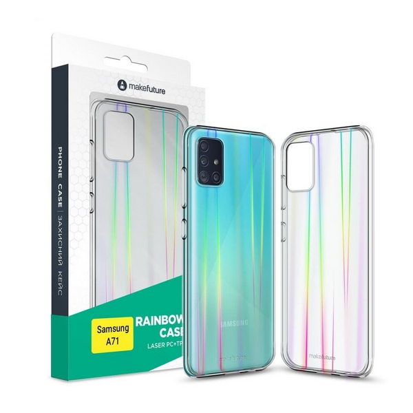 

Накладка для Samsung Galaxy A715 A71 MakeFuture (PC + TPU) Rainbow, Samsung Galaxy A715 A71 MakeFuture (PC + TPU)