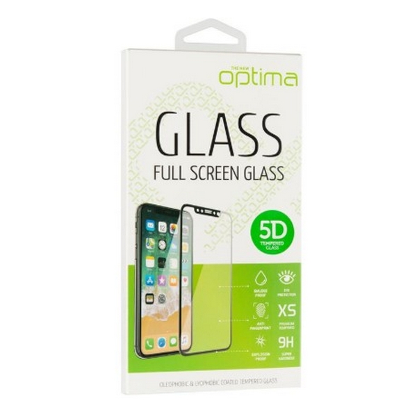 

Захисне скло Xiaomi Redmi 5 5D прозоре (чорне) Optima, Xiaomi Redmi 5 5D