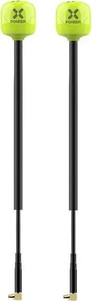 Антена для дронів Foxeer Lollipop 4 Plus High Quality 5.1GHz 2.6dBi MMCX90 TL 165mm RHCP 2шт (PA1474MG5) Foxeer - купити в Україні