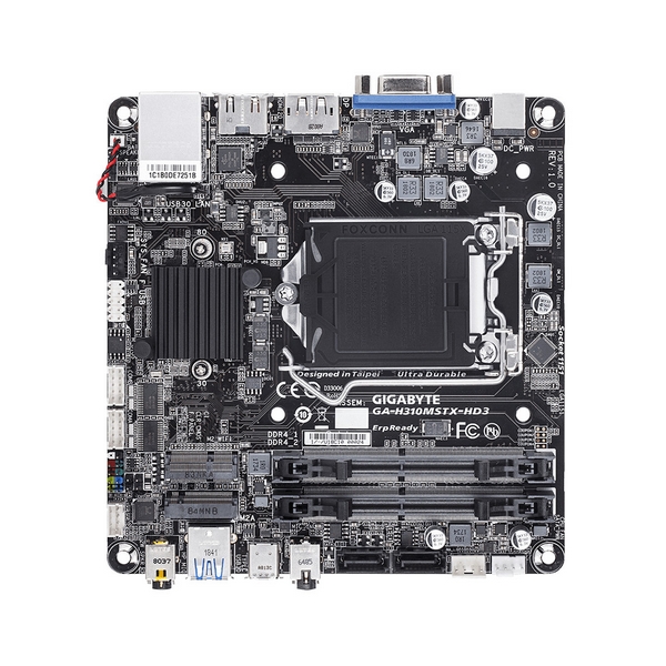 

Материнська плата GIGABYTE GA-H310MSTX-HD3, GA-H310MSTX-HD3