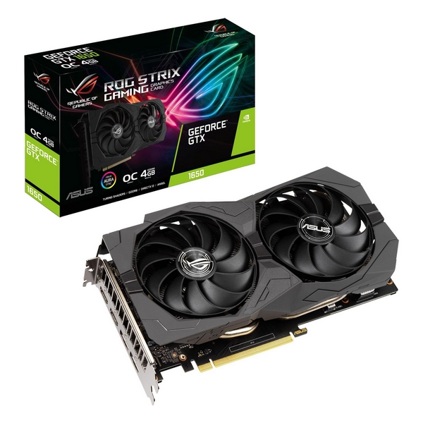 

Відеокарта ASUS ROG-STRIX-GTX1650-O4GD6-GAMING, ROG-STRIX-GTX1650-O4GD6-GAMING