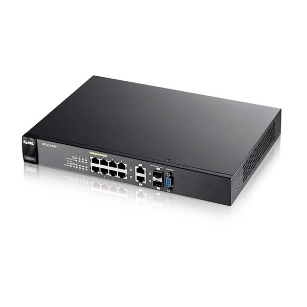

Світч ZyXEL GS2210-8HP 8 портів, GS2210-8HP