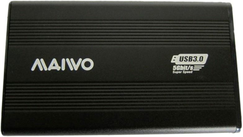 Зовнішня кишеня для диска Maiwo K2501A-U3S Black Maiwo - купити в Україні