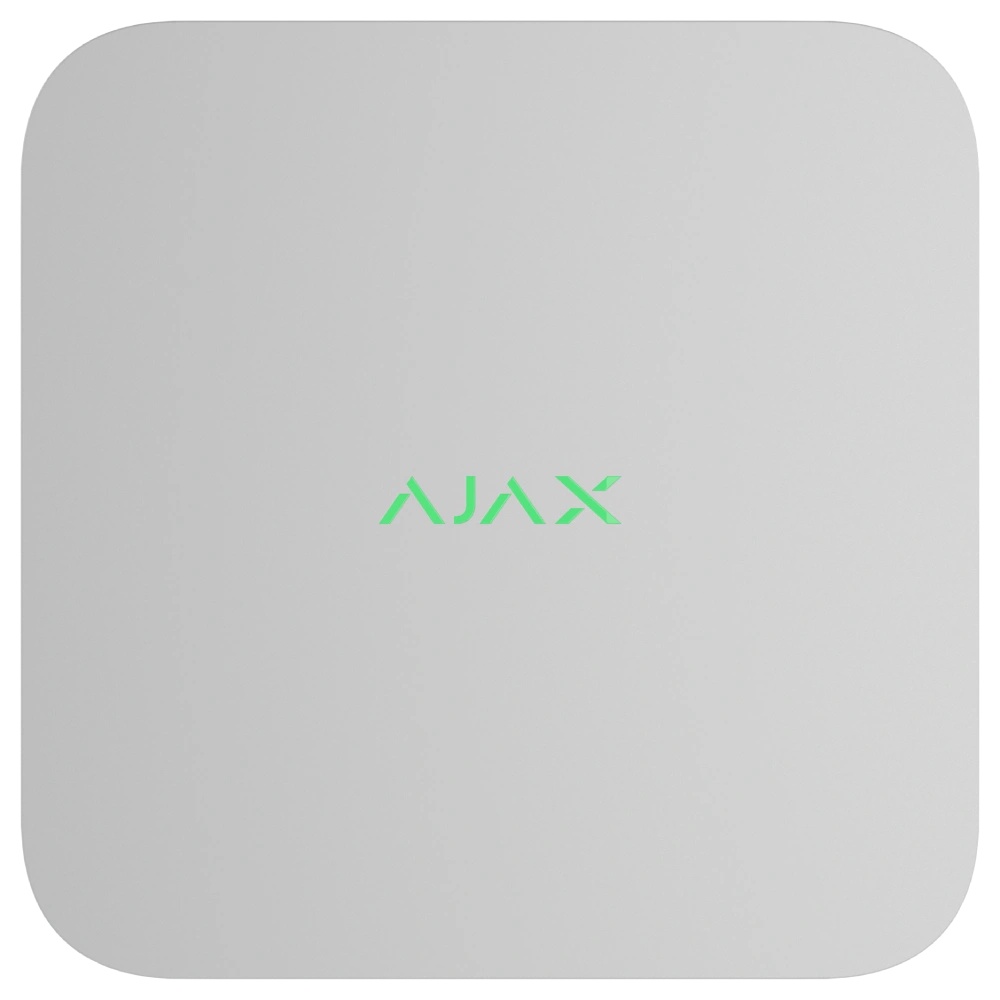 Реєстратор відеонагляду Ajax NVR DC (16ch) White (99-10025183) Ajax - купити в Україні
