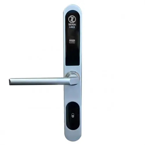Розумний замок для дверей Seven Lock SL-7737S ID EM Silver