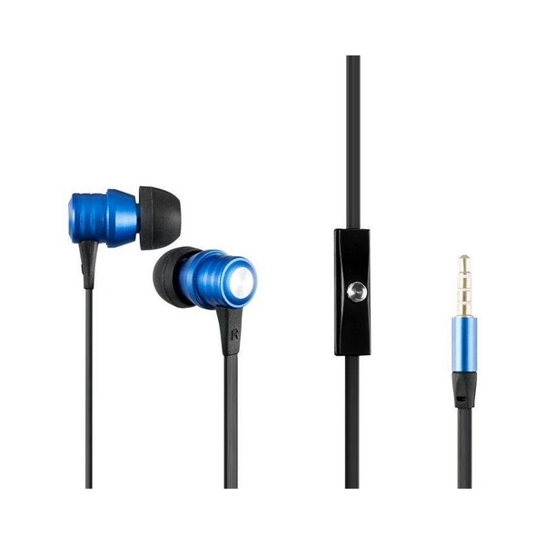 

Навушники вакуумні провідні з мікрофоном Gelius GP-HF310 Blue, GP-HF310 Blue
