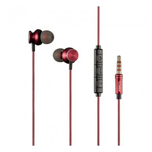 

Навушники вакуумні провідні з мікрофоном Gelius Pro GP-HF590 Alfa Red, Pro GP-HF590 Alfa Black