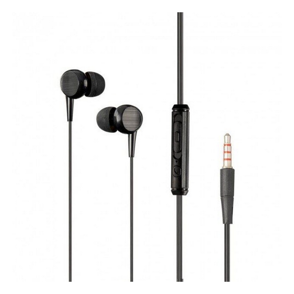 

Навушники вакуумні провідні з мікрофоном Gelius Ultra SoundUp GU-070 Black, Ultra SoundUp GU-070 Black