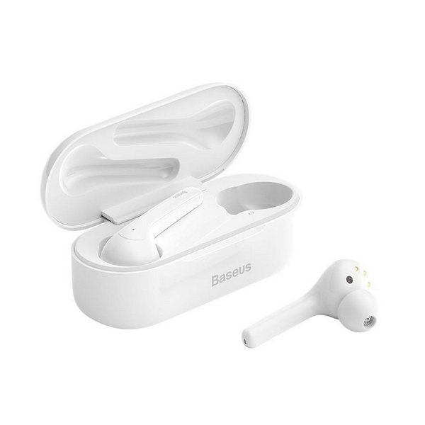 

Навушники вакуумні безпровідні з мікрофоном Baseus W07 TWS White, W07 TWS White