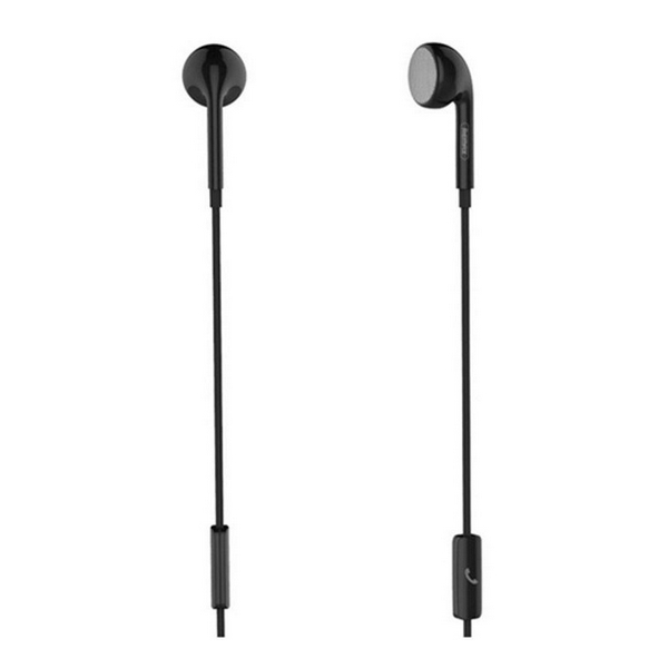 

Навушники вкладиші провідні з мікрофоном Remax RM-101 Earphone Black, RM-101 Earphone Black
