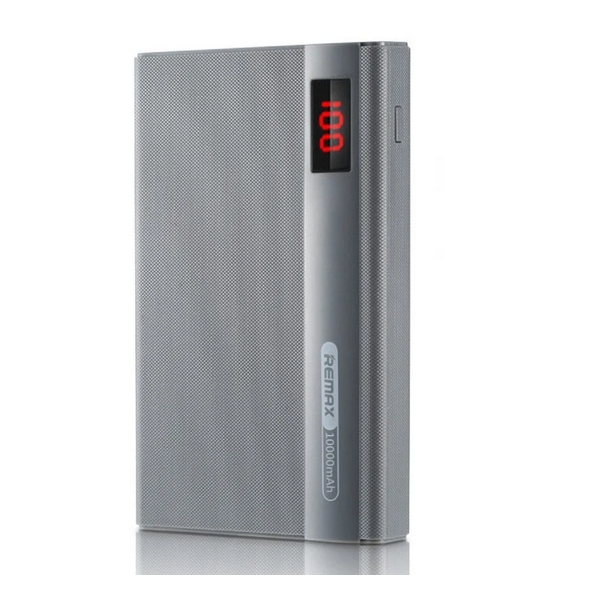 

Додатковий акумулятор 10000 mAh Remax Power Bank Linon Pro RPP-53 Gray, Power Bank Linon Pro RPP-53 Gray