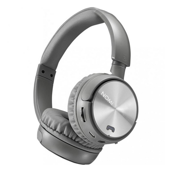 

Навушники накладні безпровідні з мікрофоном Nomi NBH-470 Lite Grey, NBH-470