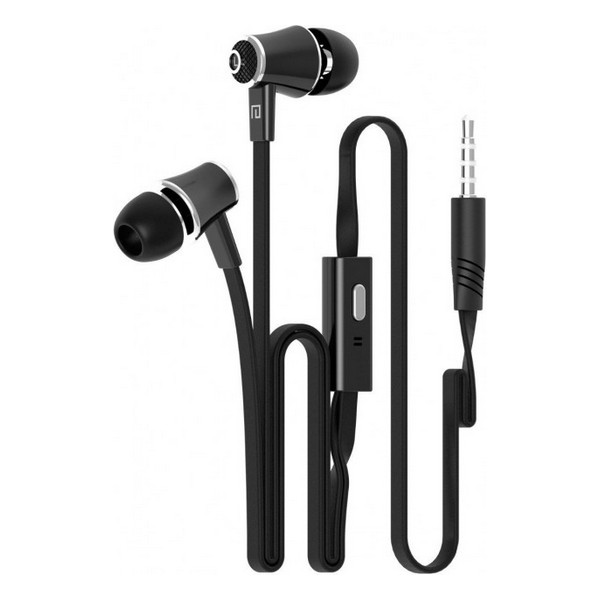 

Навушники вакуумні провідні з мікрофоном Langsdom JM21 Black, JM21 Black