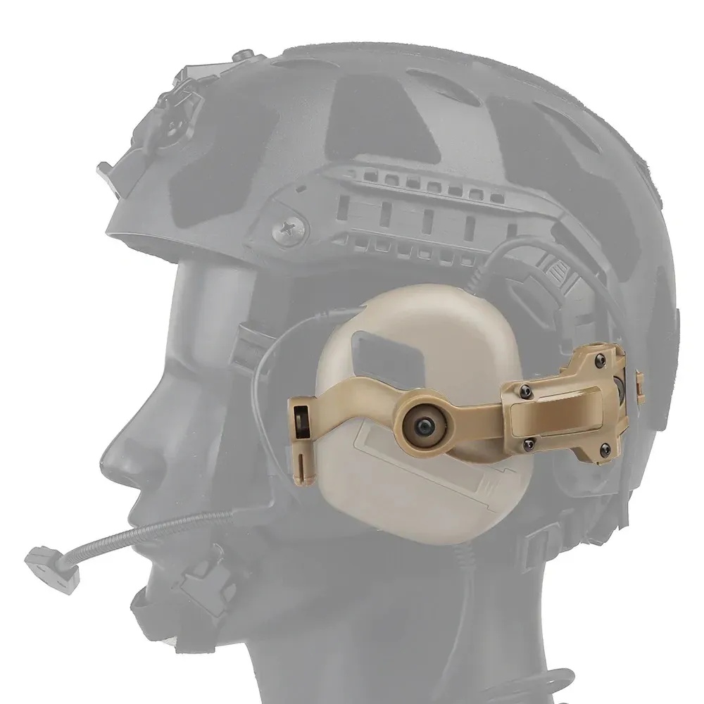 Адаптер для навушників Infinity Helmet Rail Adapter Coyote