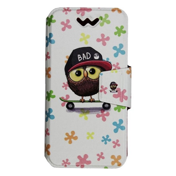 

Чохол-книжка універсальна 5.0 - 5.5 TOTO Book Universal Cover Picture Bad Owl, Book Universal cover Picture 5.0-5.5