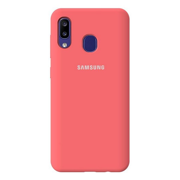 

Накладка для Samsung A205 Galaxy A20/A305 Galaxy A30 TOTO Silicone Case Peach Pink, Silicone Case Samsung Galaxy A20/A30