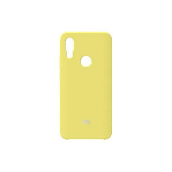 

Накладка для Xiaomi Redmi 7 TOTO Silicone Case Lemon Yellow, Silicone Case Xiaomi Redmi 7