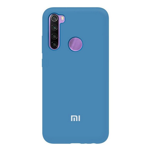 

Накладка для Xiaomi Redmi Note 8 TOTO Silicone Full Protection Case Navy Blue, Silicone Full Protection Case Xiaomi Redmi Note 8