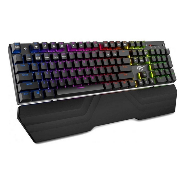 

Клавіатура USB ігрова + підсвітка Havit HV-KB432L, HV-KB432L