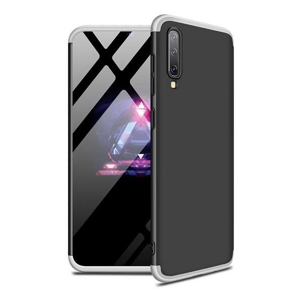 

Накладка для Samsung A505 Galaxy A50 GKK 3in1 Hard PC Case Silver Black, Samsung A505 Galaxy A50 3in1 Hard PC Case