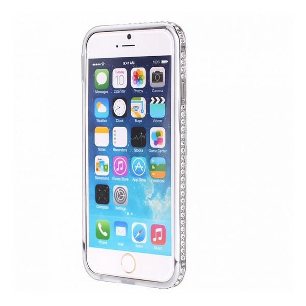 

Бампер для iPhone 6/6s Shengo SG03 Metal Bumper Silver, Apple iPhone 6/Apple iPhone 6s SG03 Metal Bumper