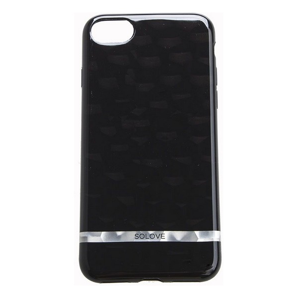 

Накладка для iPhone 7/iPhone 8 Solove Solove TPU case 3D B1 Black, Apple iPhone 7/Apple iPhone 8 Solove TPU case 3D B1