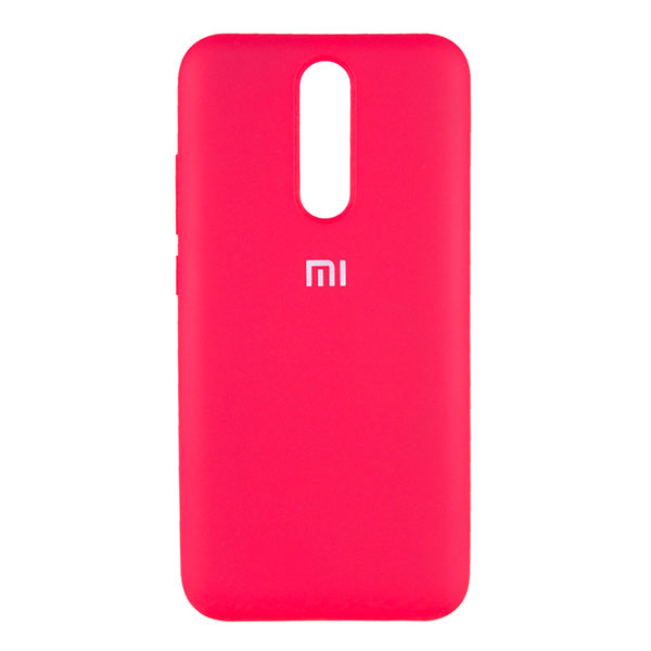 

Накладка для Xiaomi Redmi 8 Silicone Case Full Protective Hot Pink