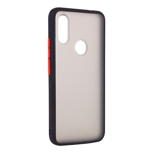 

Накладка для Xiaomi Redmi Note 9 TPU+PC Soft-touch with Color Buttons Чорний, Xiaomi Redmi Note 8 Pro TPU+PC Soft-touch with Color Buttons