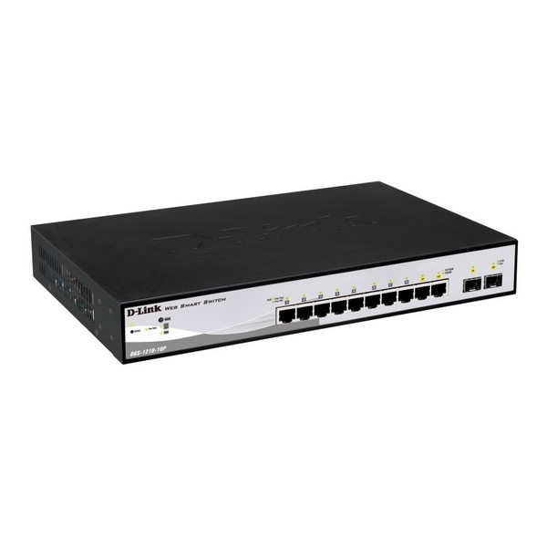

Світч D-Link DGS-1210-10P 10 портів, DGS-1210-10P