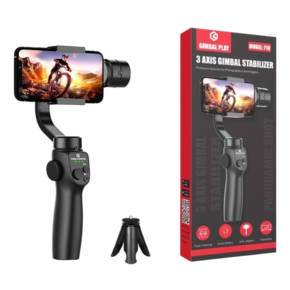 Система стабілізації відео Gimbal 3-AXIS F10 Black Gimbal - купити в Україні