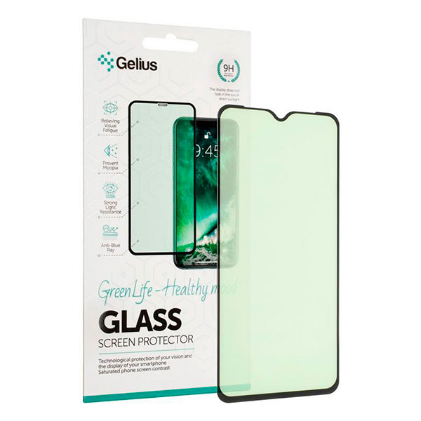 

Захисне скло Huawei P Smart S/Huawei Y8P 3D Gelius Green Life