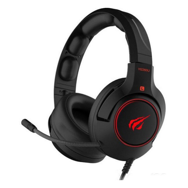 

Навушники накладні провідні з мікрофоном Havit HV-H2260U Black, HV-H2260U