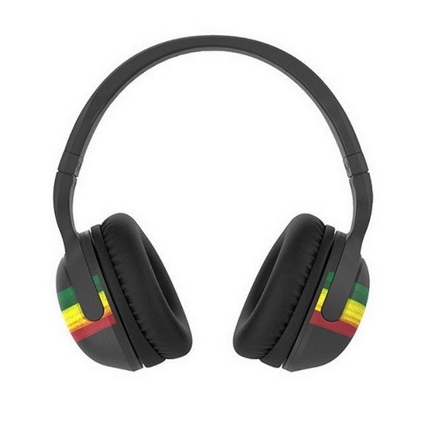 

Навушники накладні провідні без мікрофона Skullcandy Hesh 2 Rasta/Green/Black (S6HSGY-410, Hesh 2