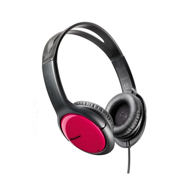 

Навушники накладні провідні без мікрофона Pioneer SE-MJ711-R Extreme Bass Black/Red, SE-MJ711 Extreme Bass