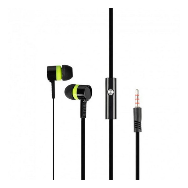 

Навушники вакуумні провідні з мікрофоном Optima Sound Pro Funk Soul Black, Pro Funk Soul