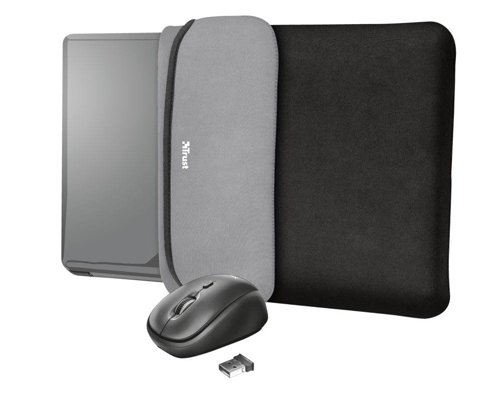 

Trust Чохол + миша YVO MOUSE & SLEEVE 15.6 (23449, Чохол + миша YVO MOUSE & SLEEVE 15.6"23449