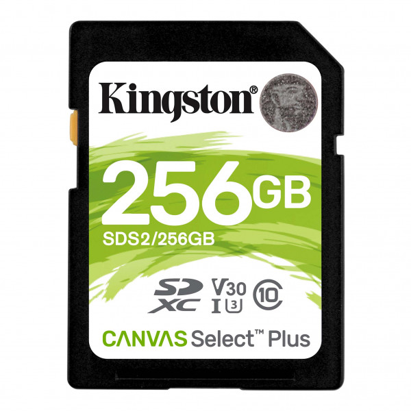 

Kingston Canvas Select Plus SD (SDS2/256GB, Canvas Select Plus SDSDS2/256GB