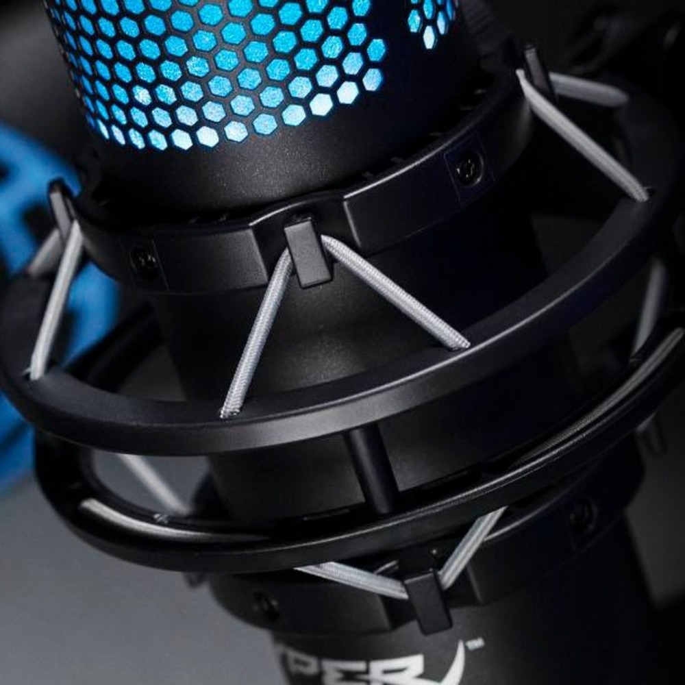 Микрофон HyperX Quadcast Black Red (HX-MICQC-BK) купить, цена