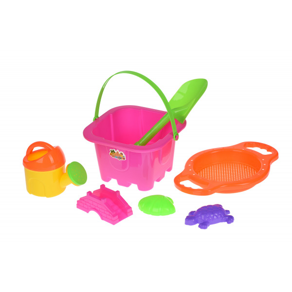 

Same Toy Набір для гри з піском - Рожевий (7 шт, Набір для гри з піском - Рожевий (7 шт.)
