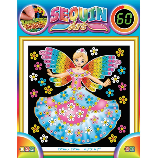 

Sequin Art Набір для творчості 60 Fairy Princess, Набір для творчості 60 Fairy Princess