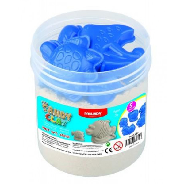 

PAULINDA Пісок для творчості Sandy clay відро, 450г, 5 од, Пісок для творчості Sandy clay відро, 450г, 5 од.