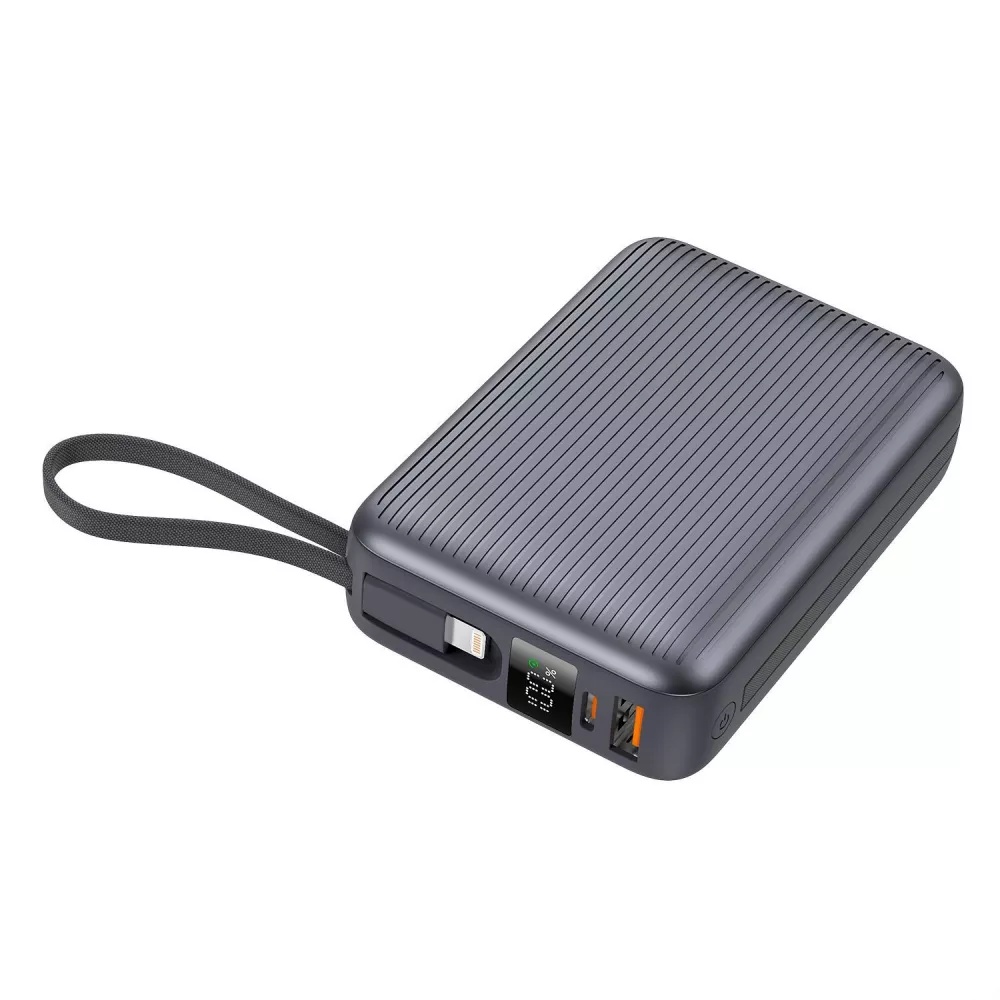 Зовнішній портативний акумулятор Proove Moon Rock 20000mAh Gray 22.5W