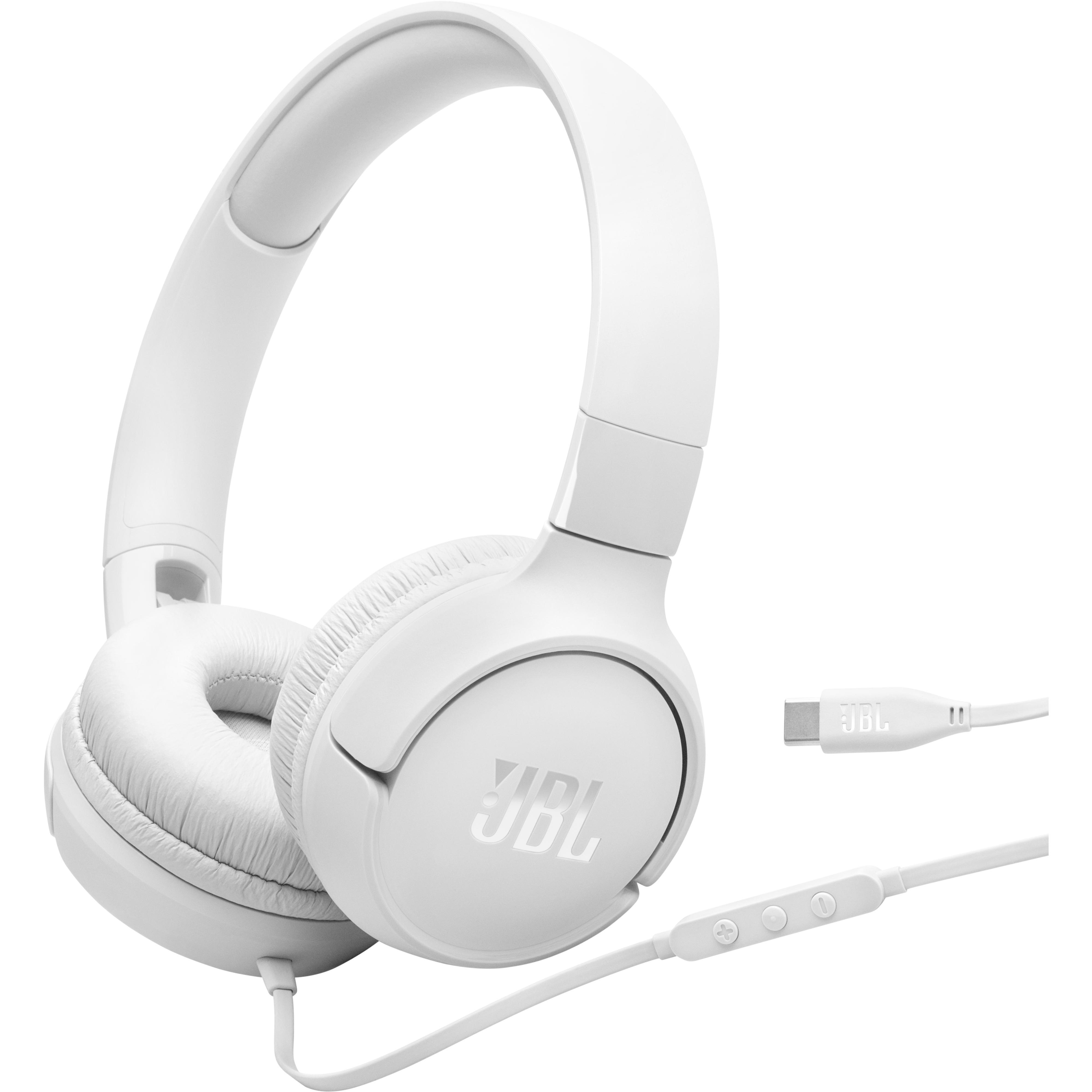 Накладні навушники JBL Tune 520C USB-C White (JBLT520CWHT)