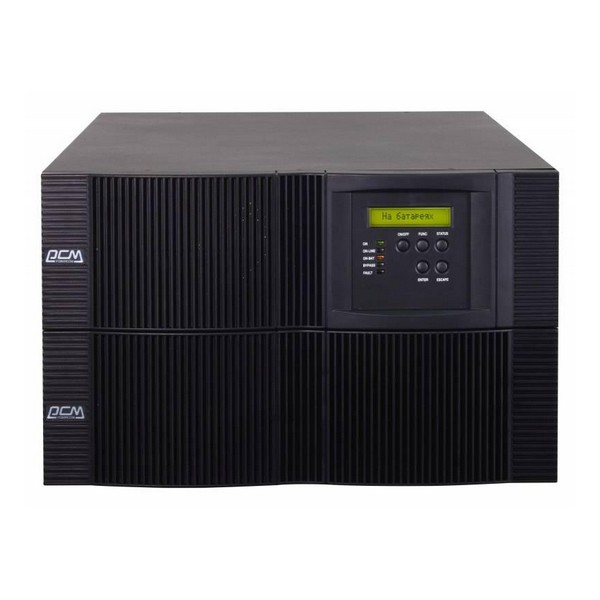 

Джерело безперебійного живлення Powercom Vanguard VRT-10K USB LCD, Vanguard VRT-10K USB LCD