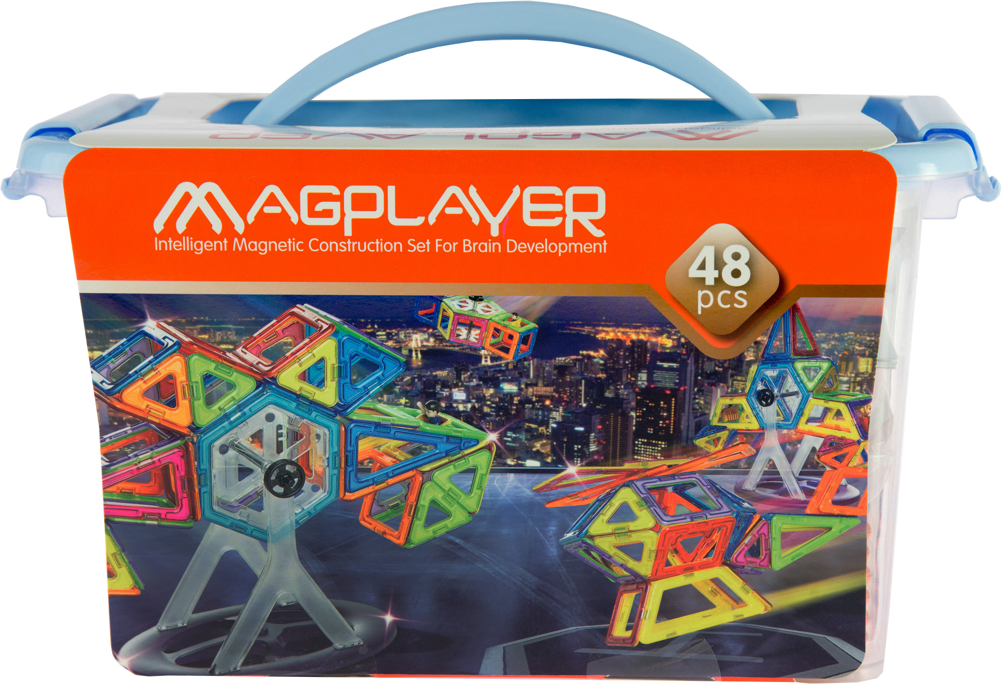

MagPlayer Конструктор магнітний 48 од. (MPT-48, Конструктор магнітний 48 од. (MPT-48)