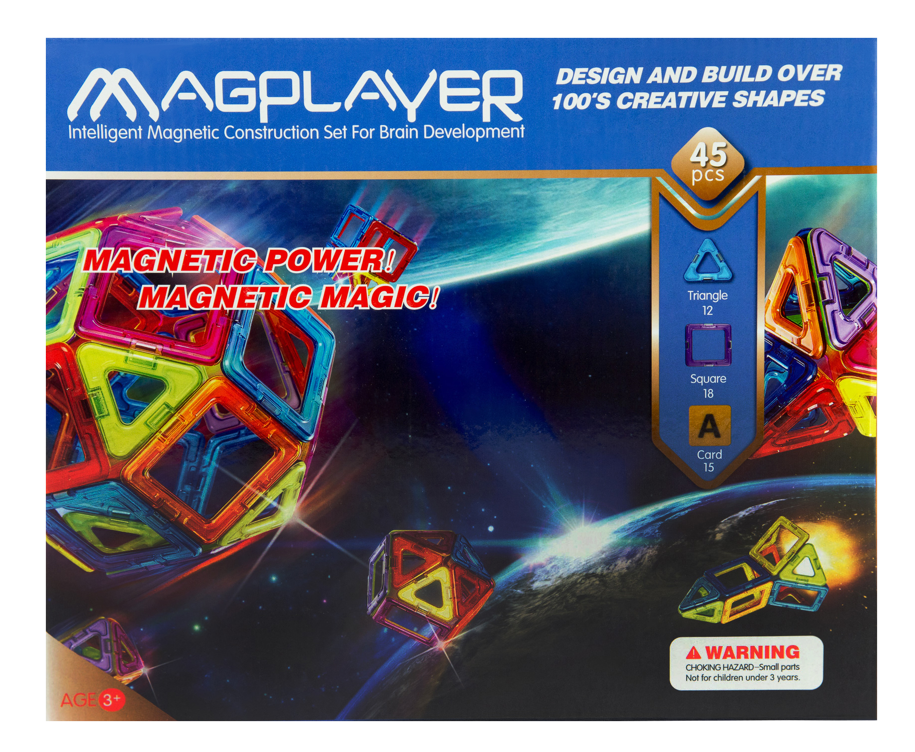 

MagPlayer Конструктор магнітний 45 од. (MPA-45, Конструктор магнітний 45 од. (MPA-45)